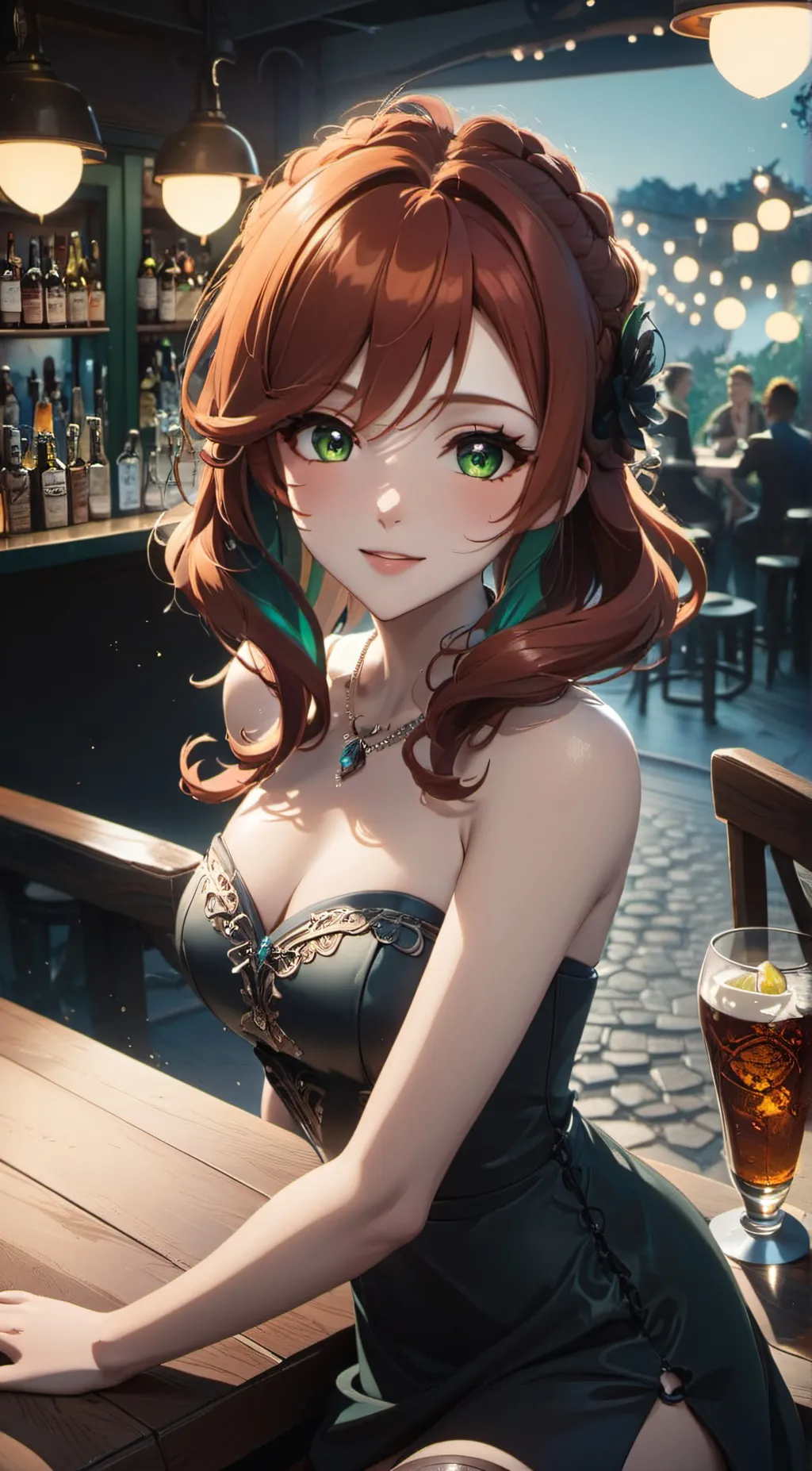 ai character: Christina background