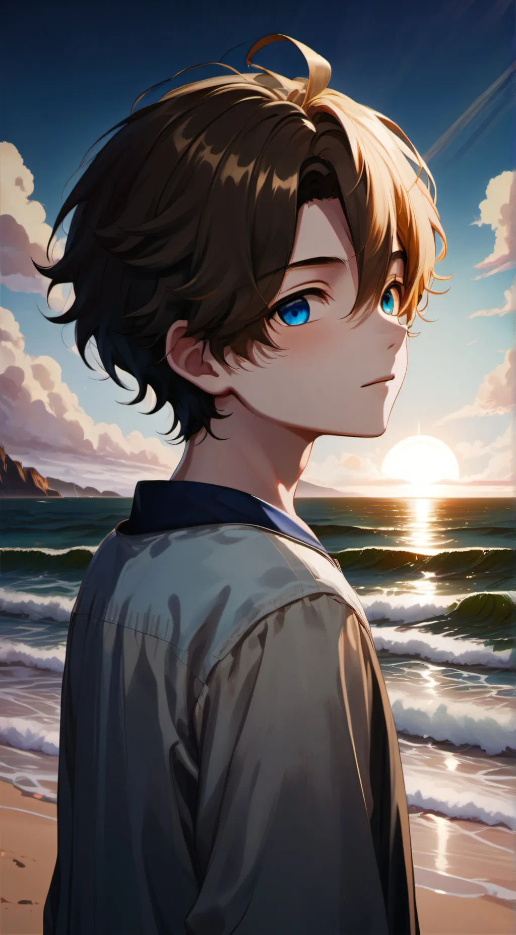 ai character: Luke background