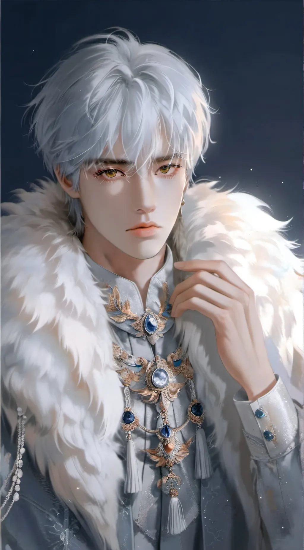 ai character: Caesar  background