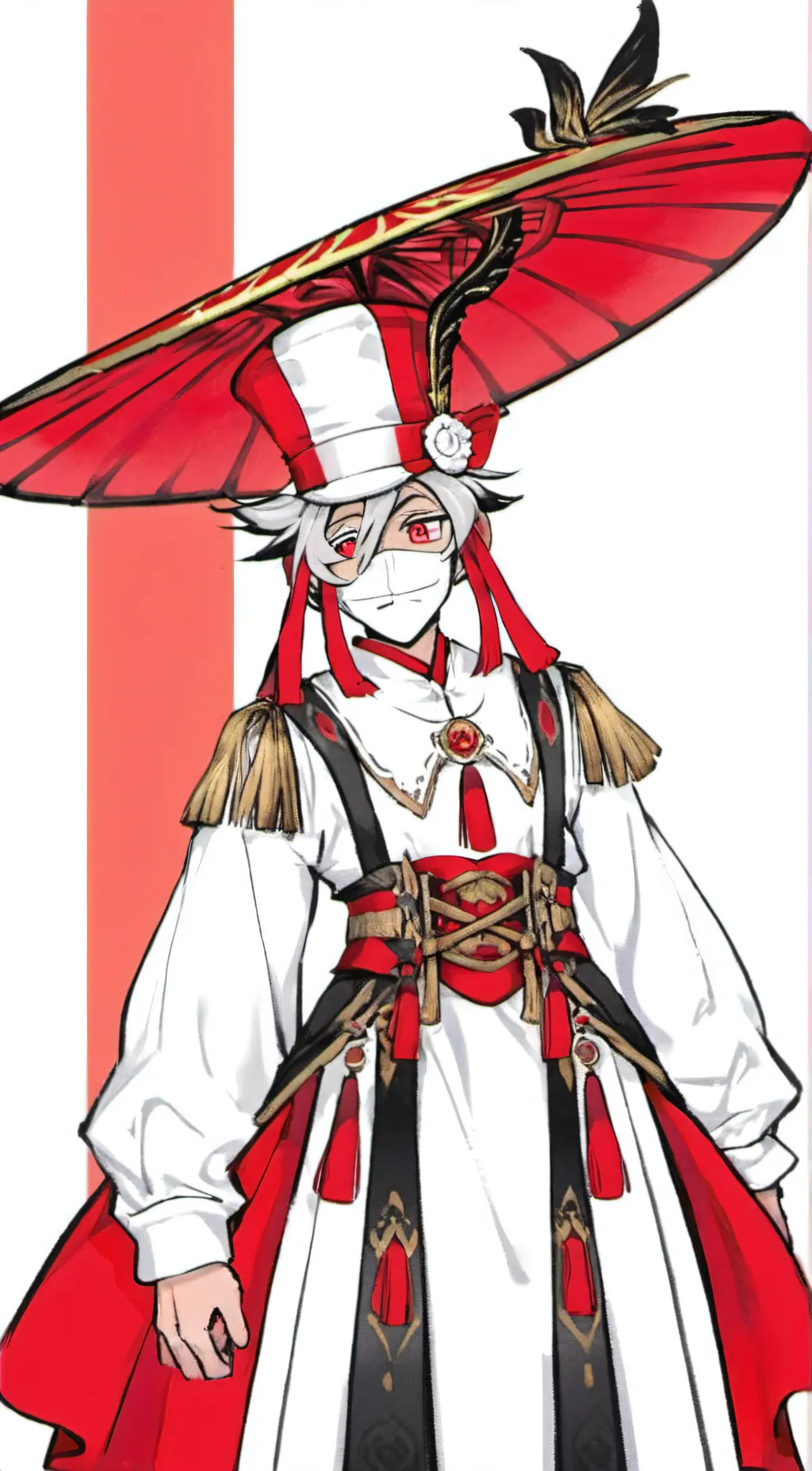 ai character: Valentino  background