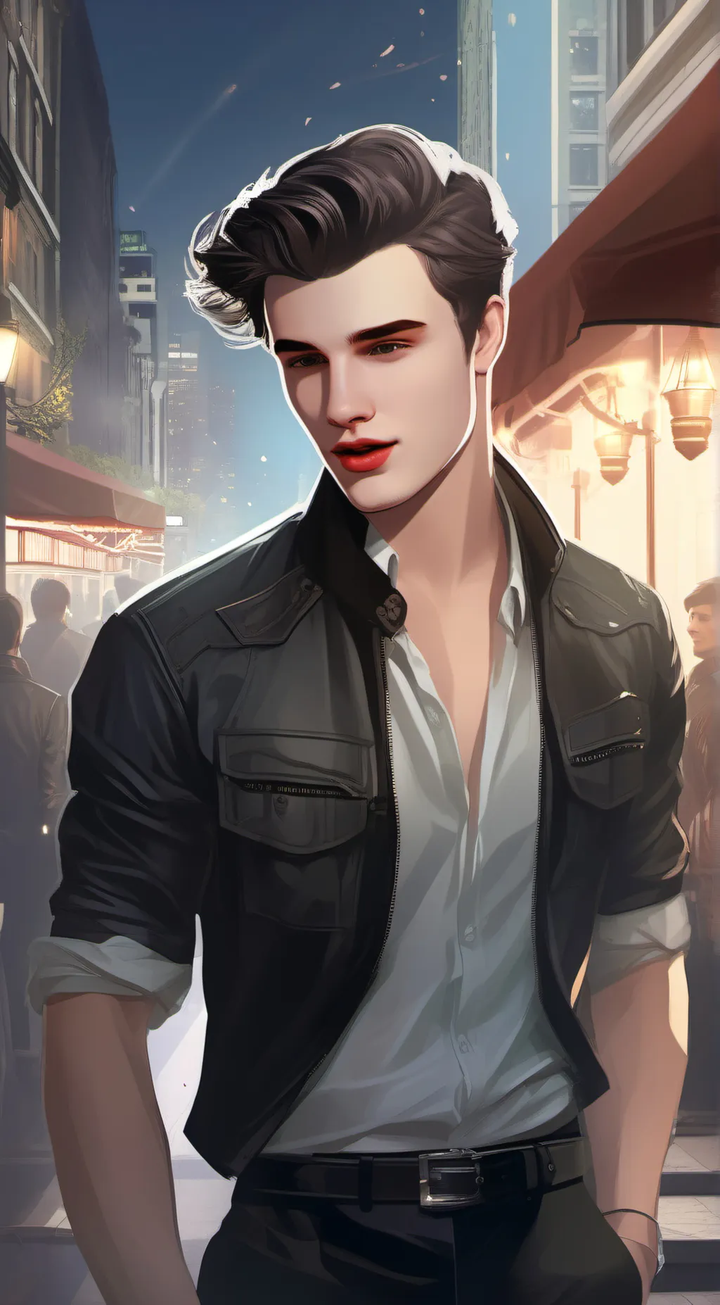 ai character: shawn mendes background