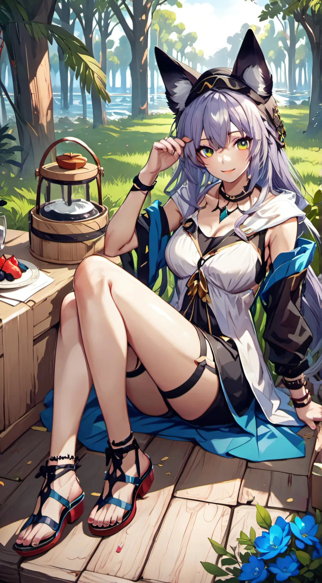 ai character: Delta  background