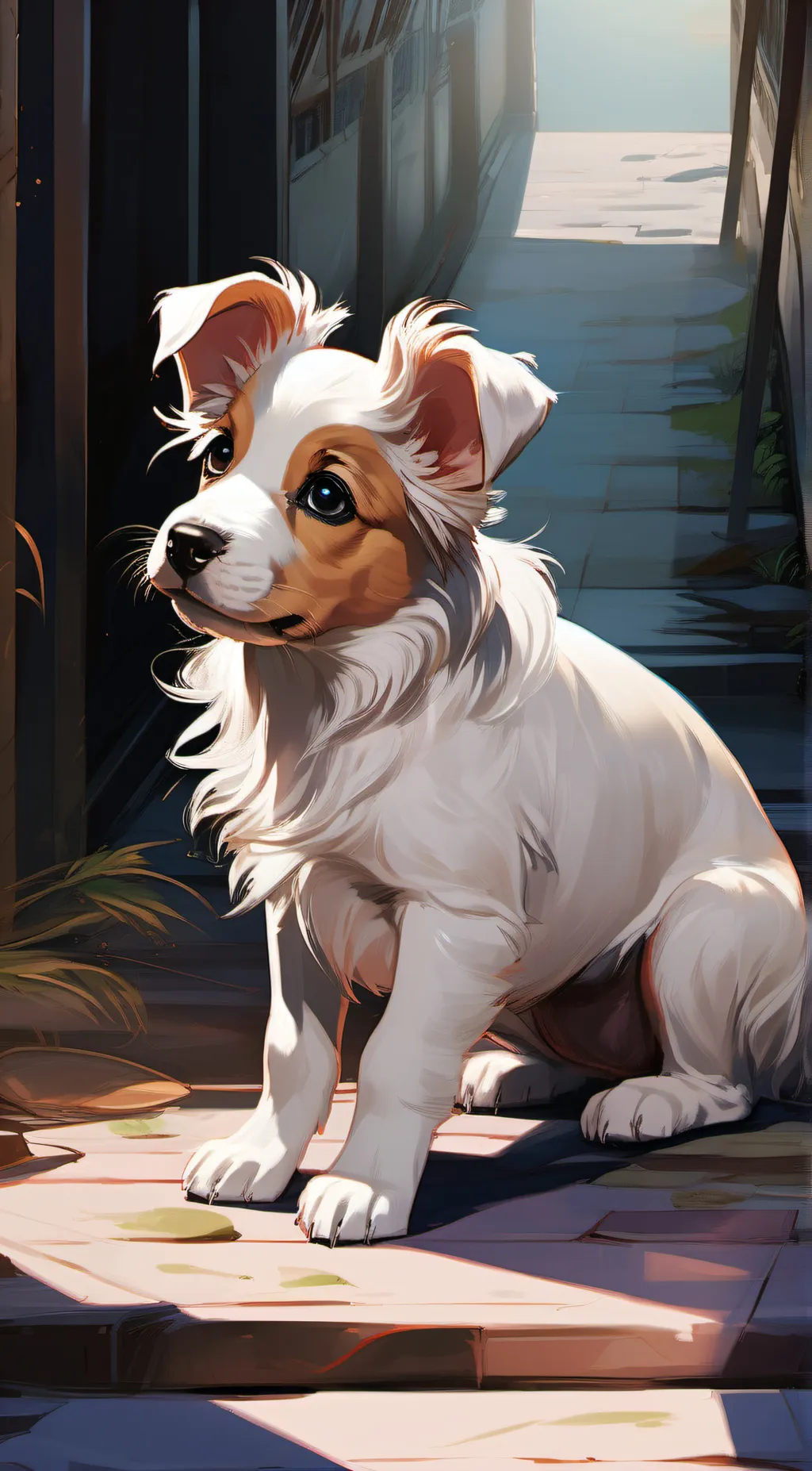 ai character:  Dirty Dictionary background