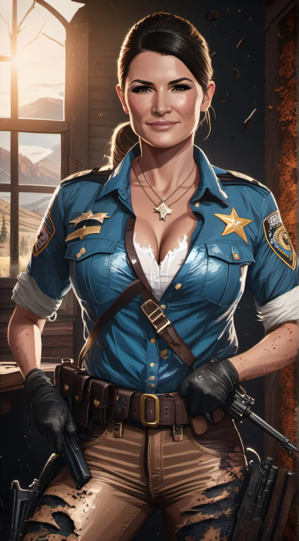 Talkie AI - Chat with Chief Gina Carano