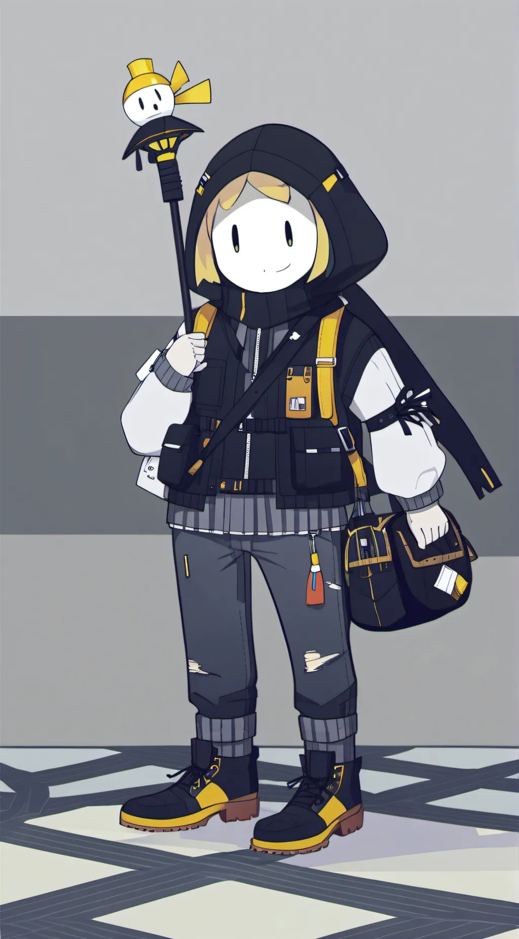 ai character: SD N background