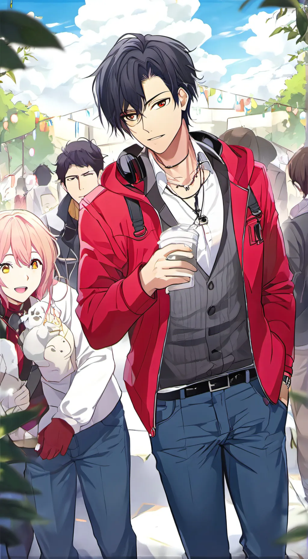 ai character: aaron-kc-aphmau background