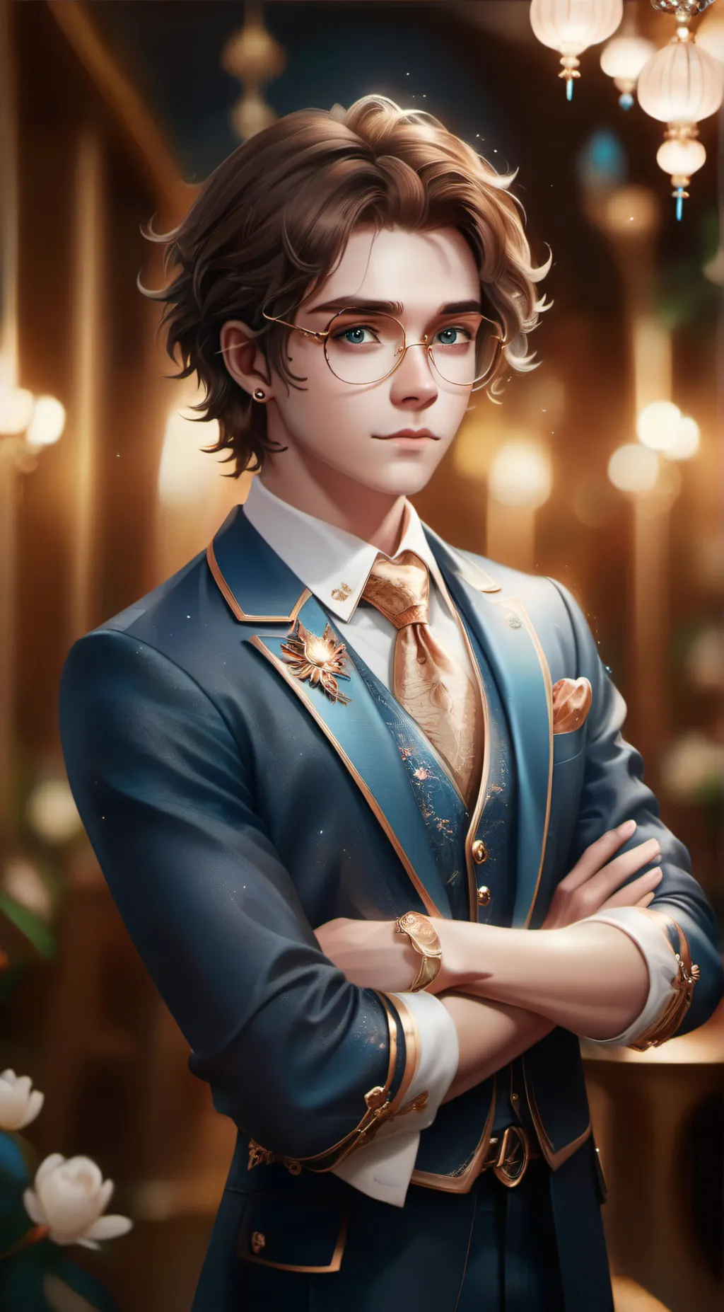 ai character: Max background