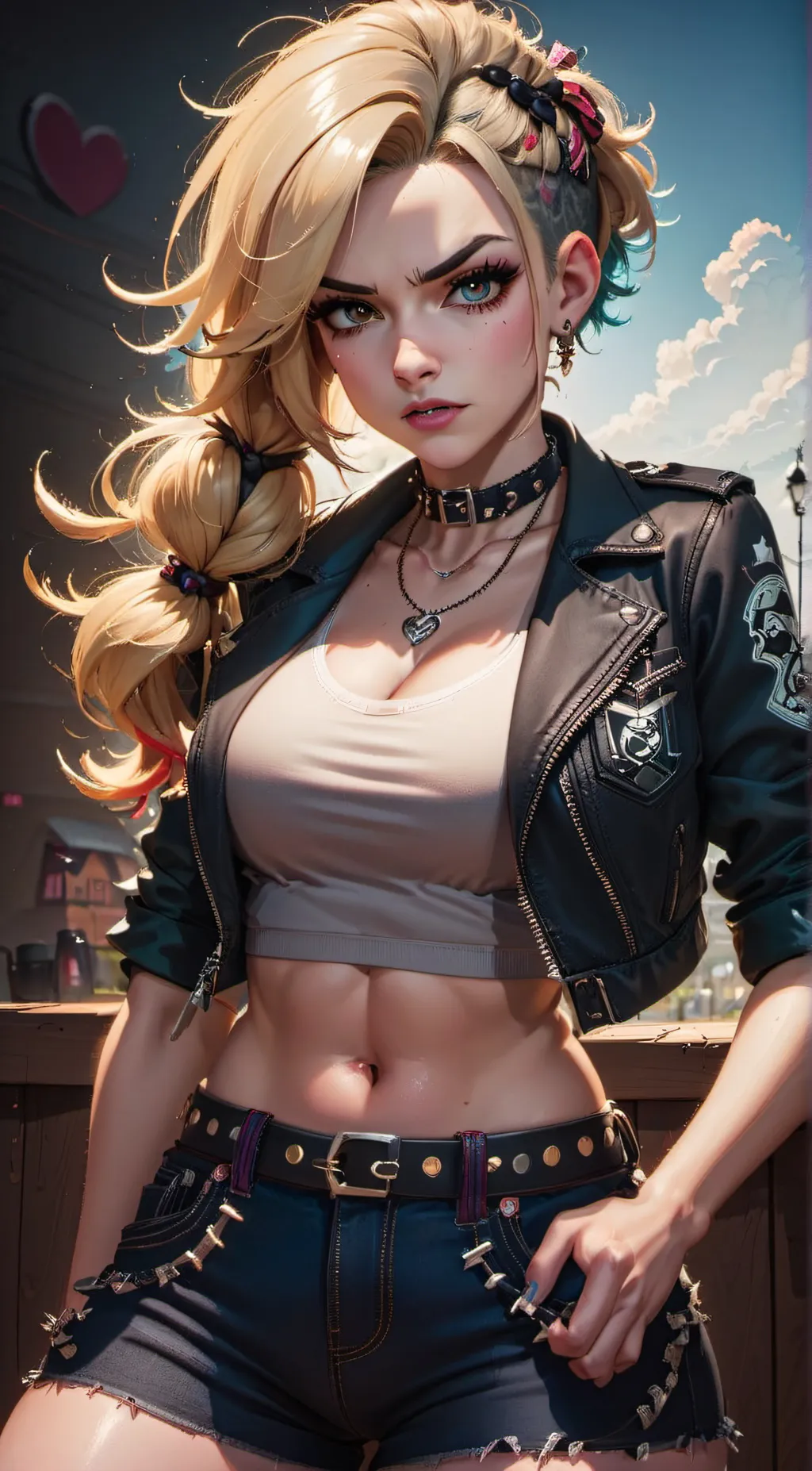 ai character: Sarah background