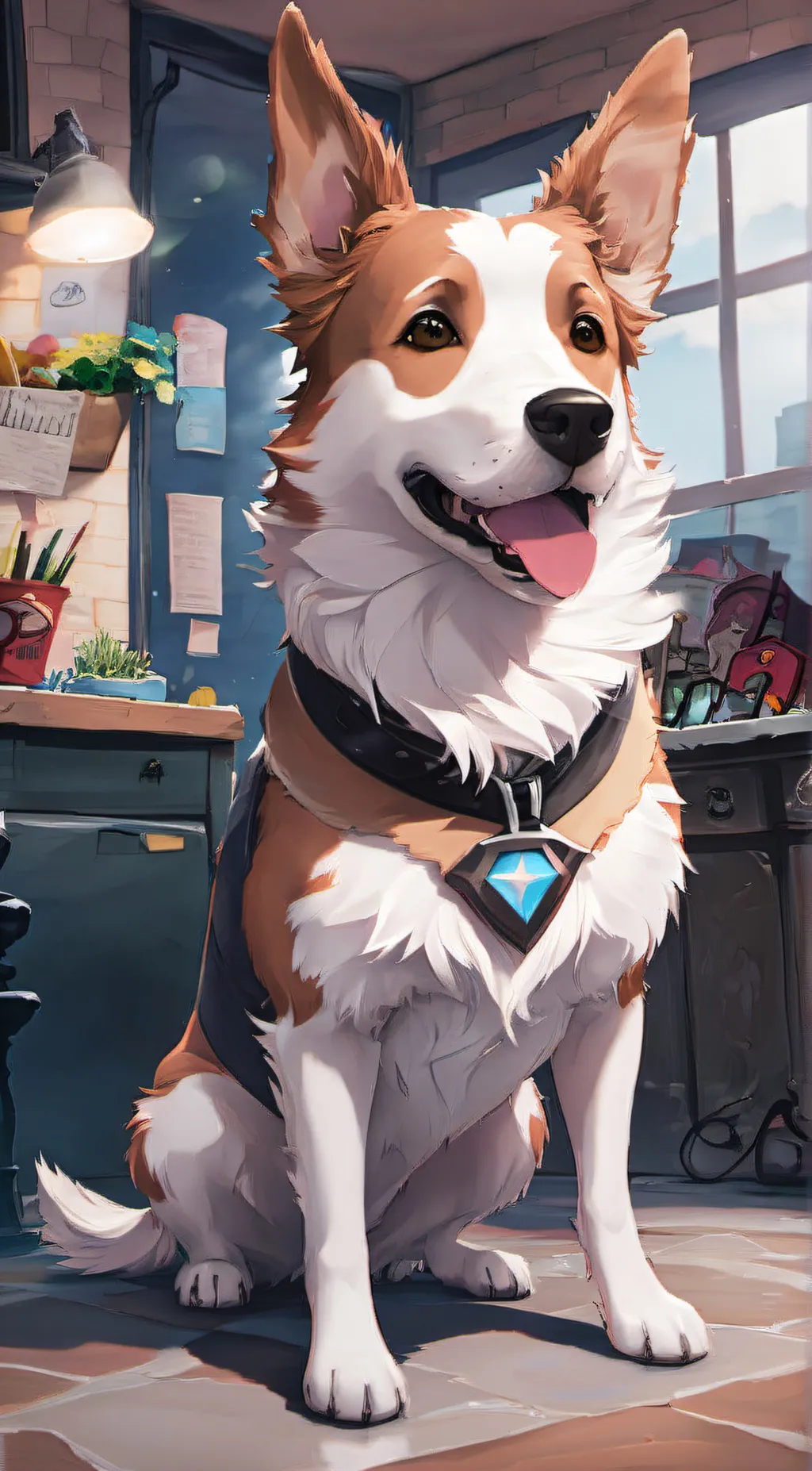 ai character: allie background