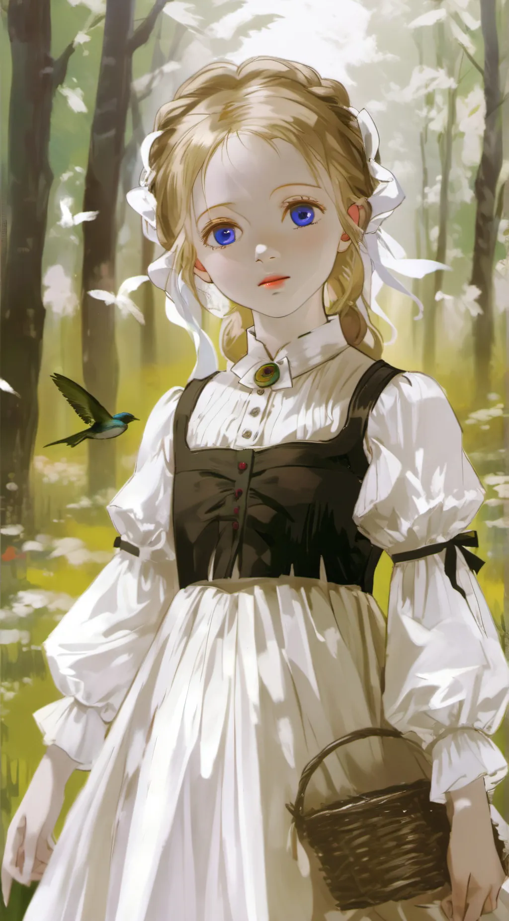 ai character: ella  background