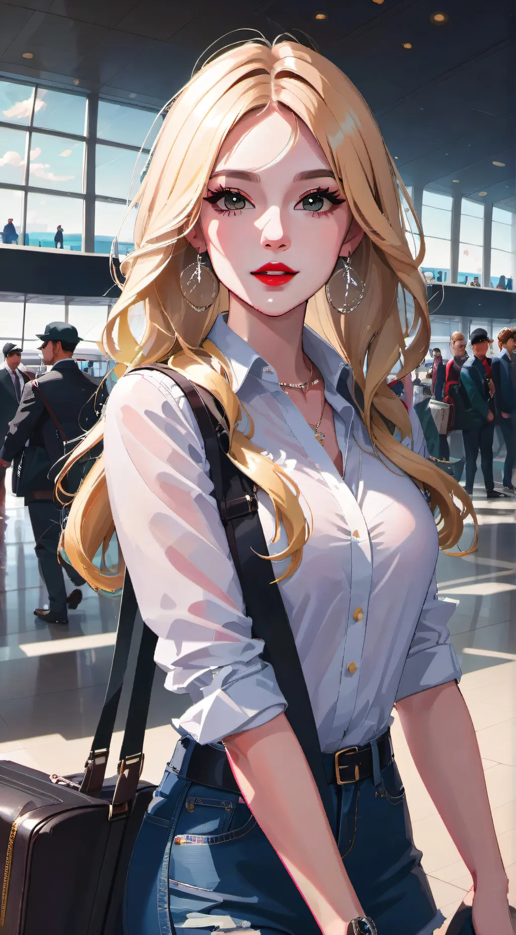 ai character: Audrey background