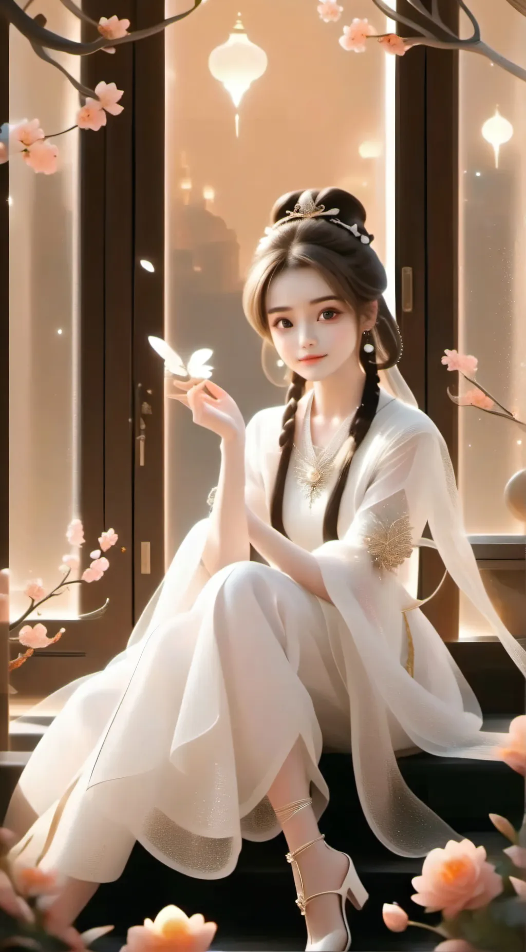 ai character: Alaina background