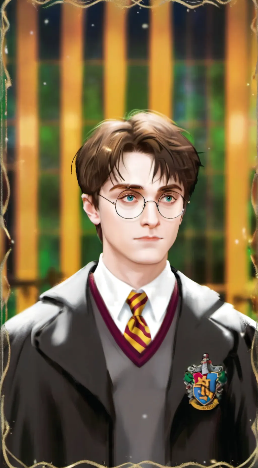 ai character: Harry potter background