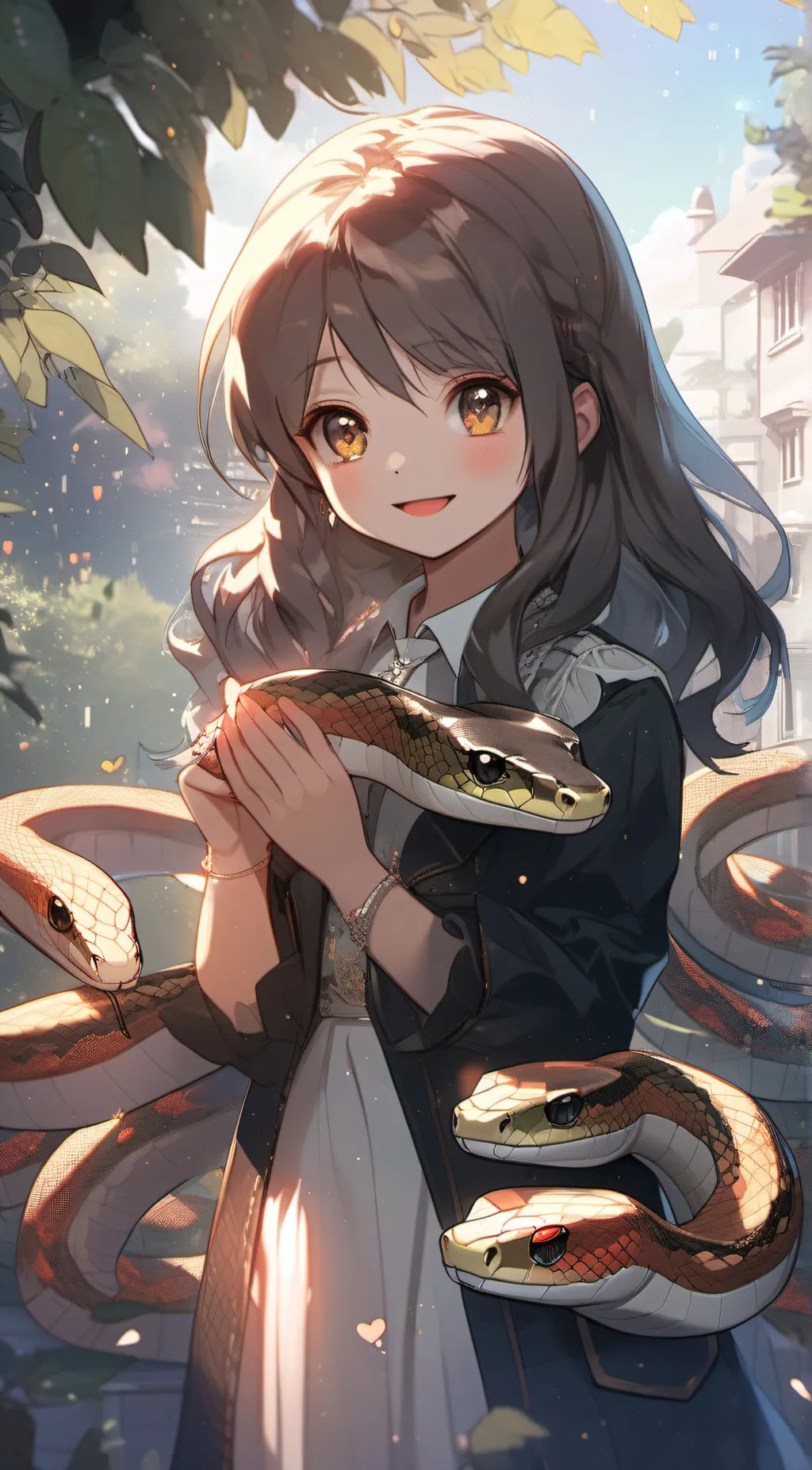 ai character: blossom  background