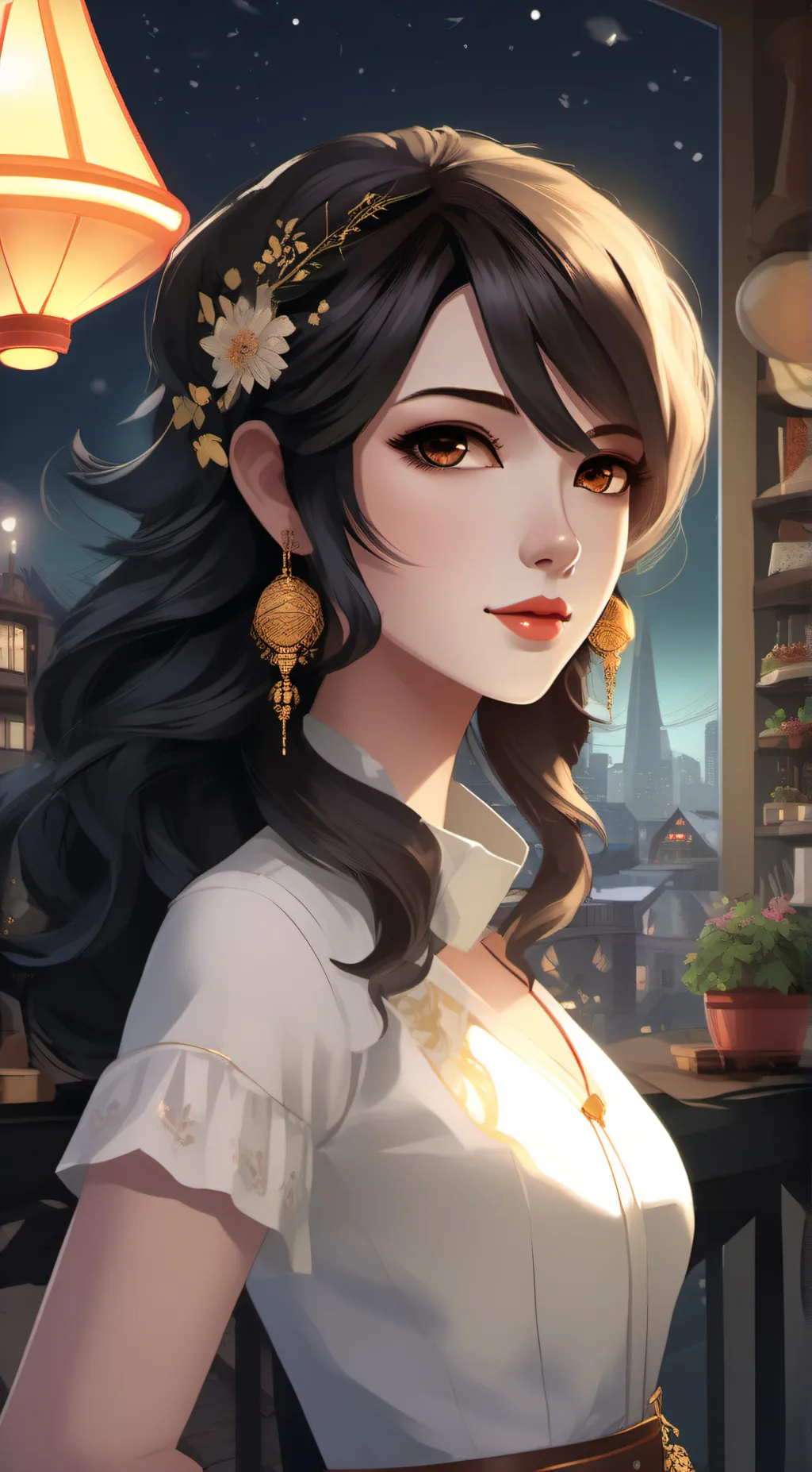 ai character: Diana background