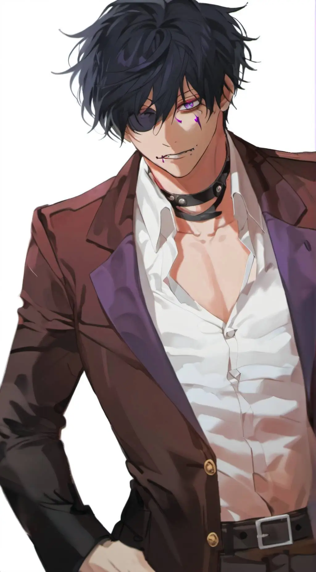 ai character: Dabi  background