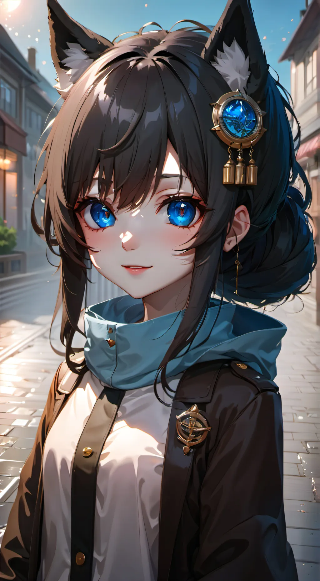 ai character: Aria background