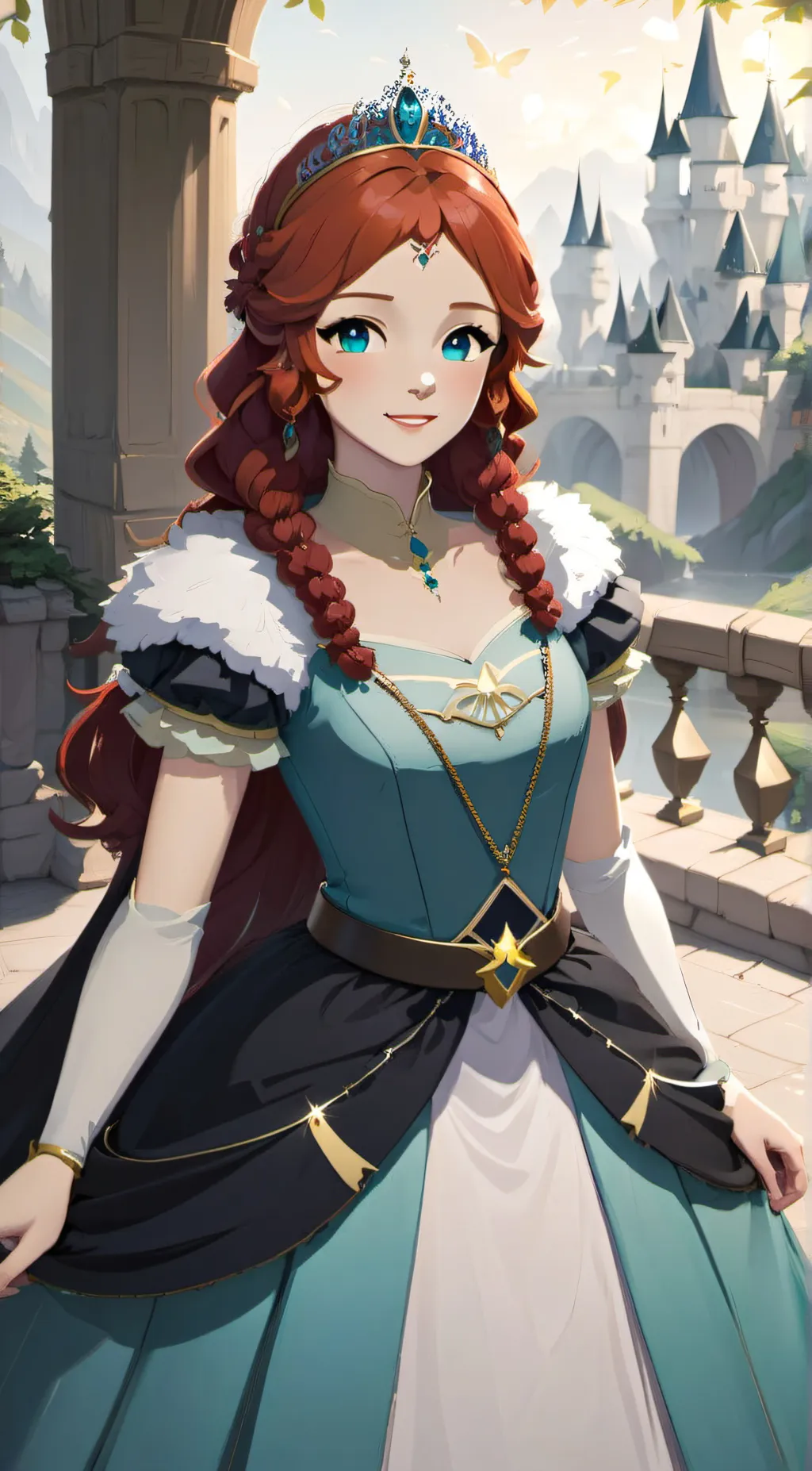 ai character: Maddie  background