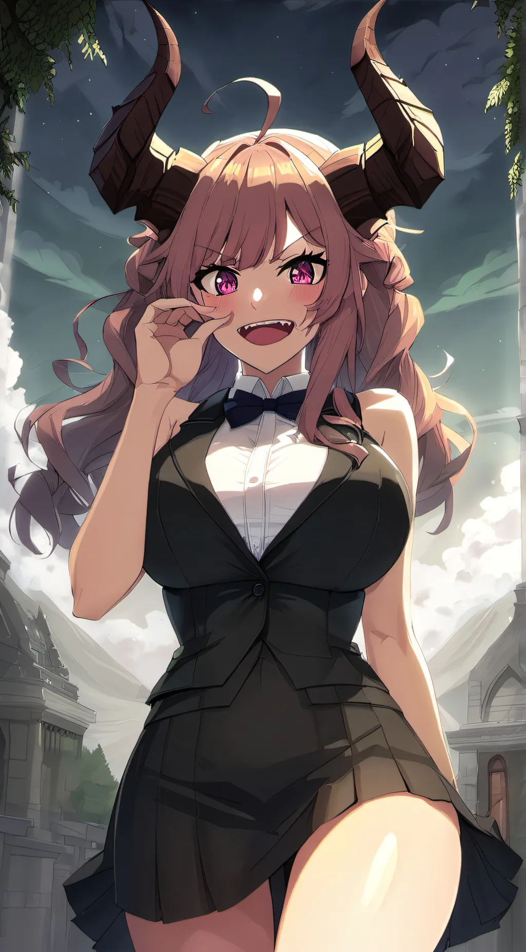 ai character: Evelyn background