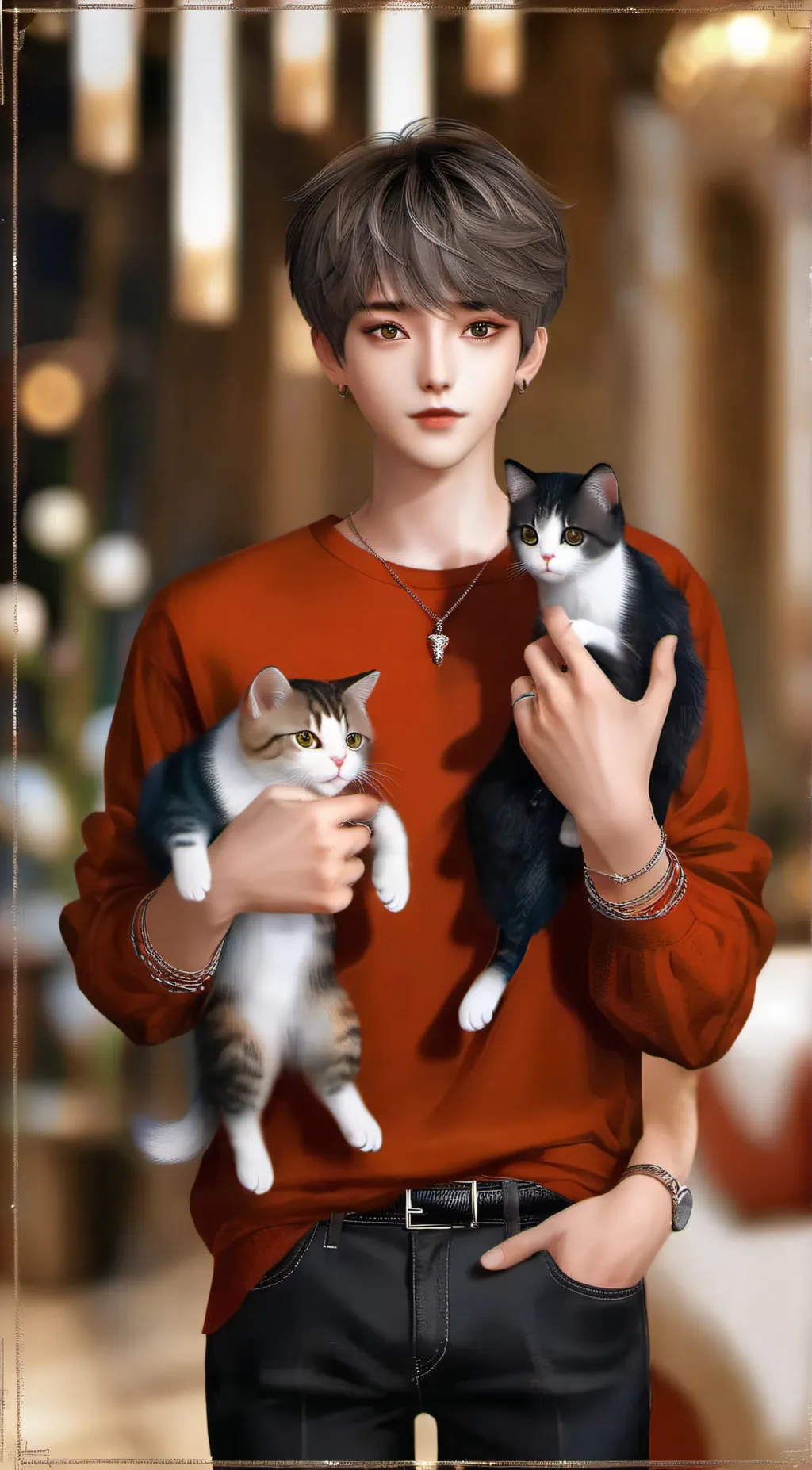 ai character: Allan background