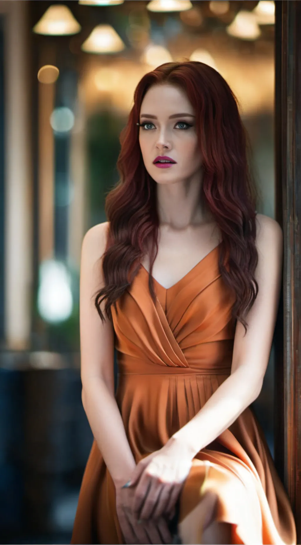 ai character: Queen Mera background