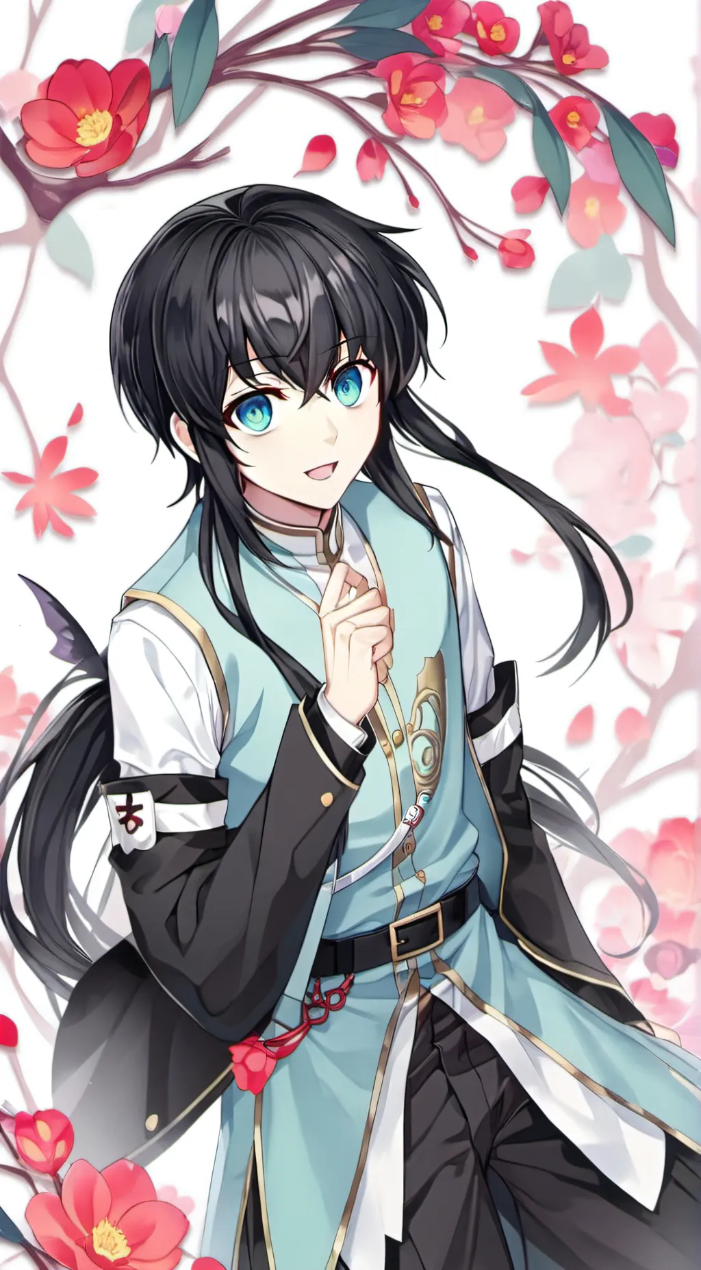 ai character: muichiro tokito background