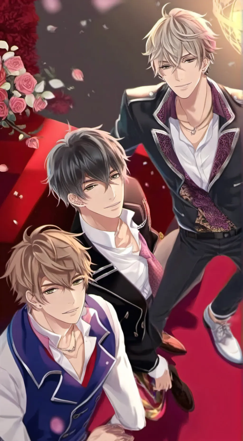 ai character: adrian,jay,zedrick background