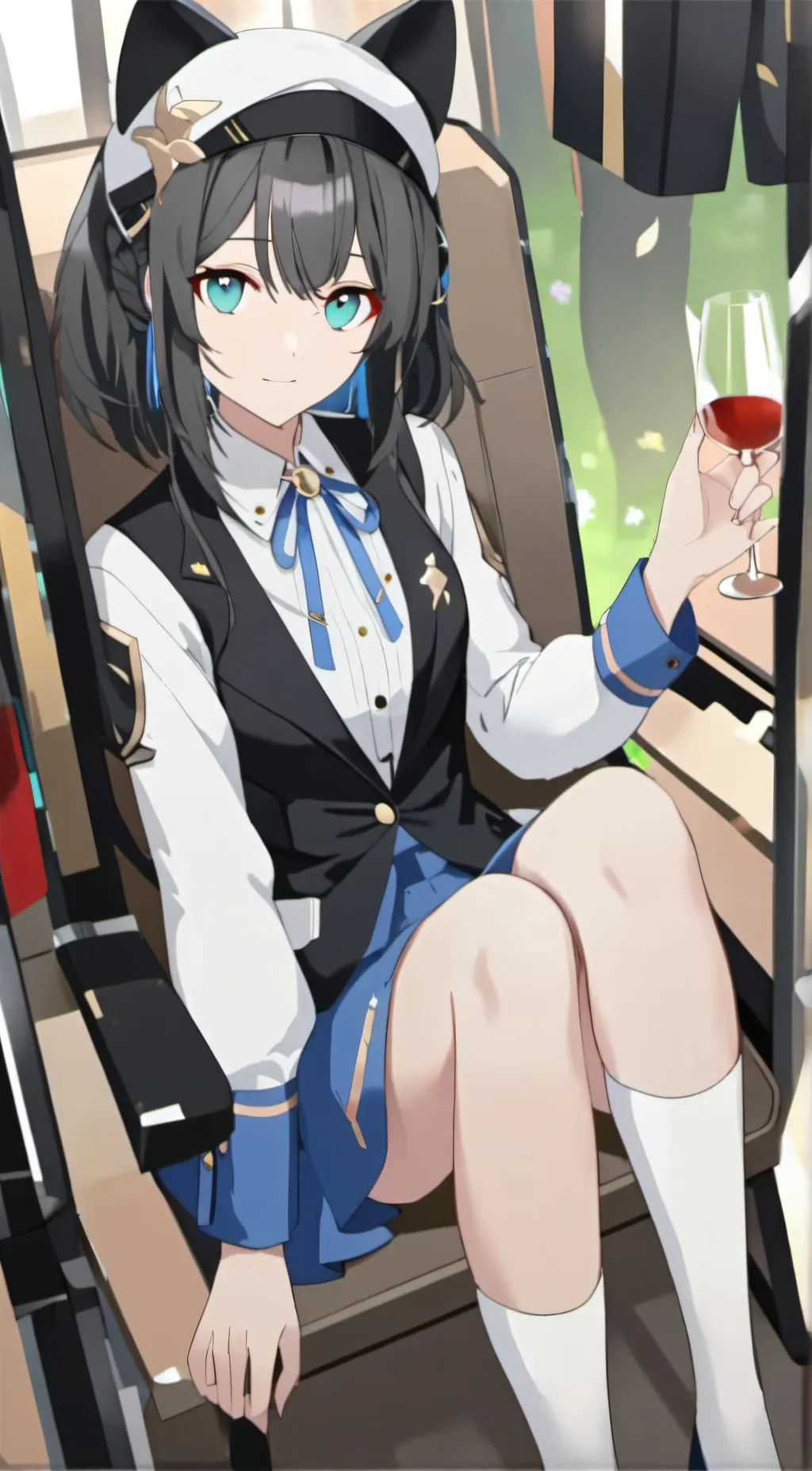 ai character: Kindness girl background