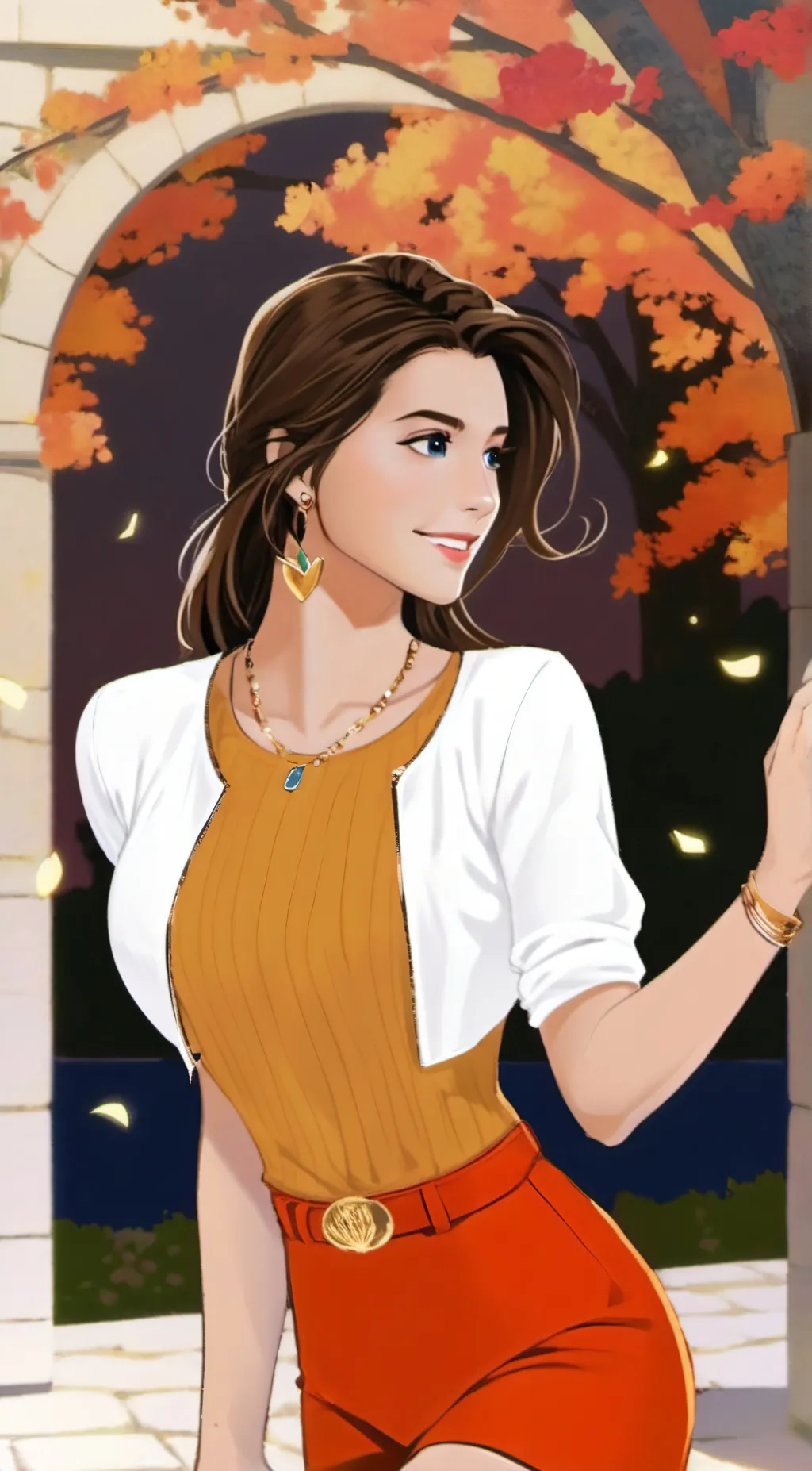 ai character: Olivia background