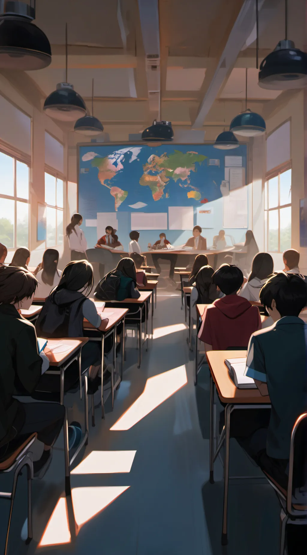 ai character: 1-a+baby deku background