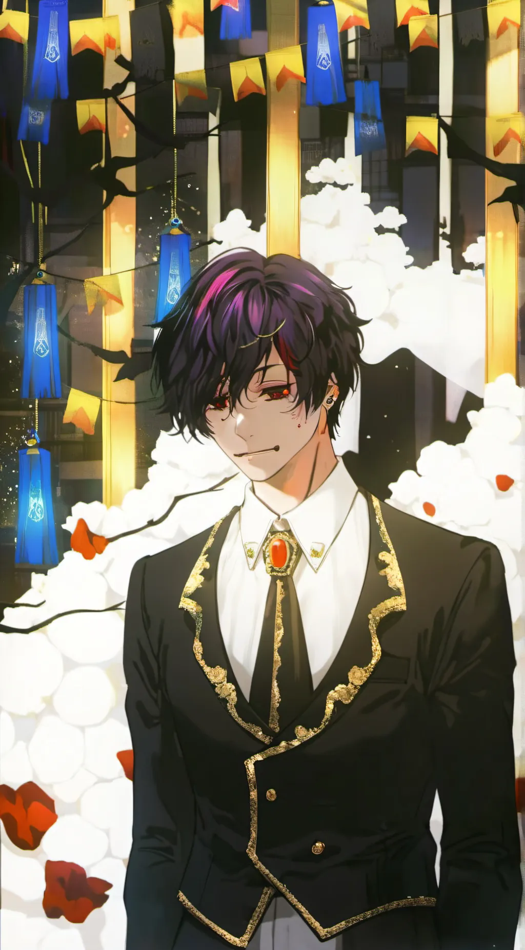 ai character: **Christ** background