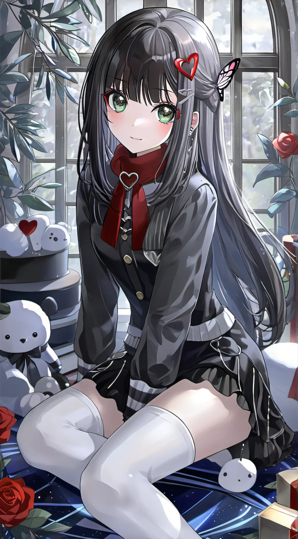 ai character: 🎀💣★Pearl★💣🎀  background