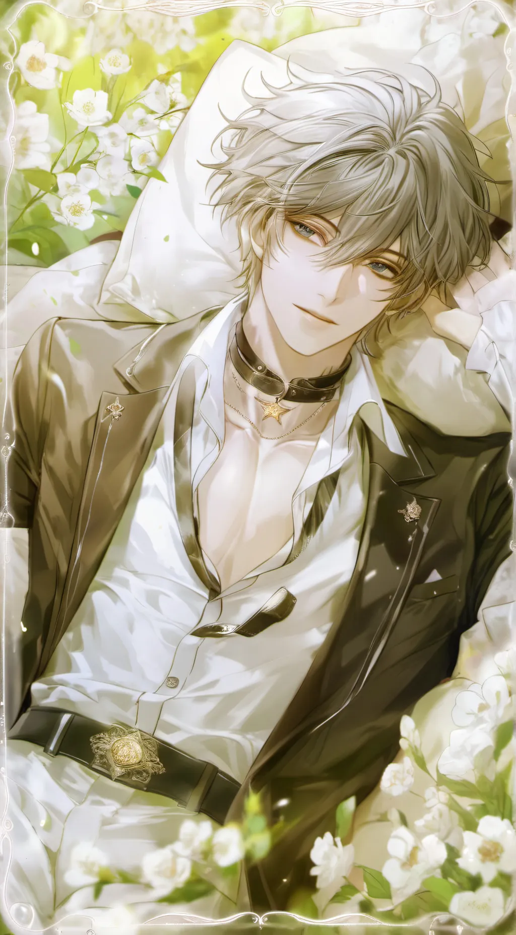 ai character: Miko  background