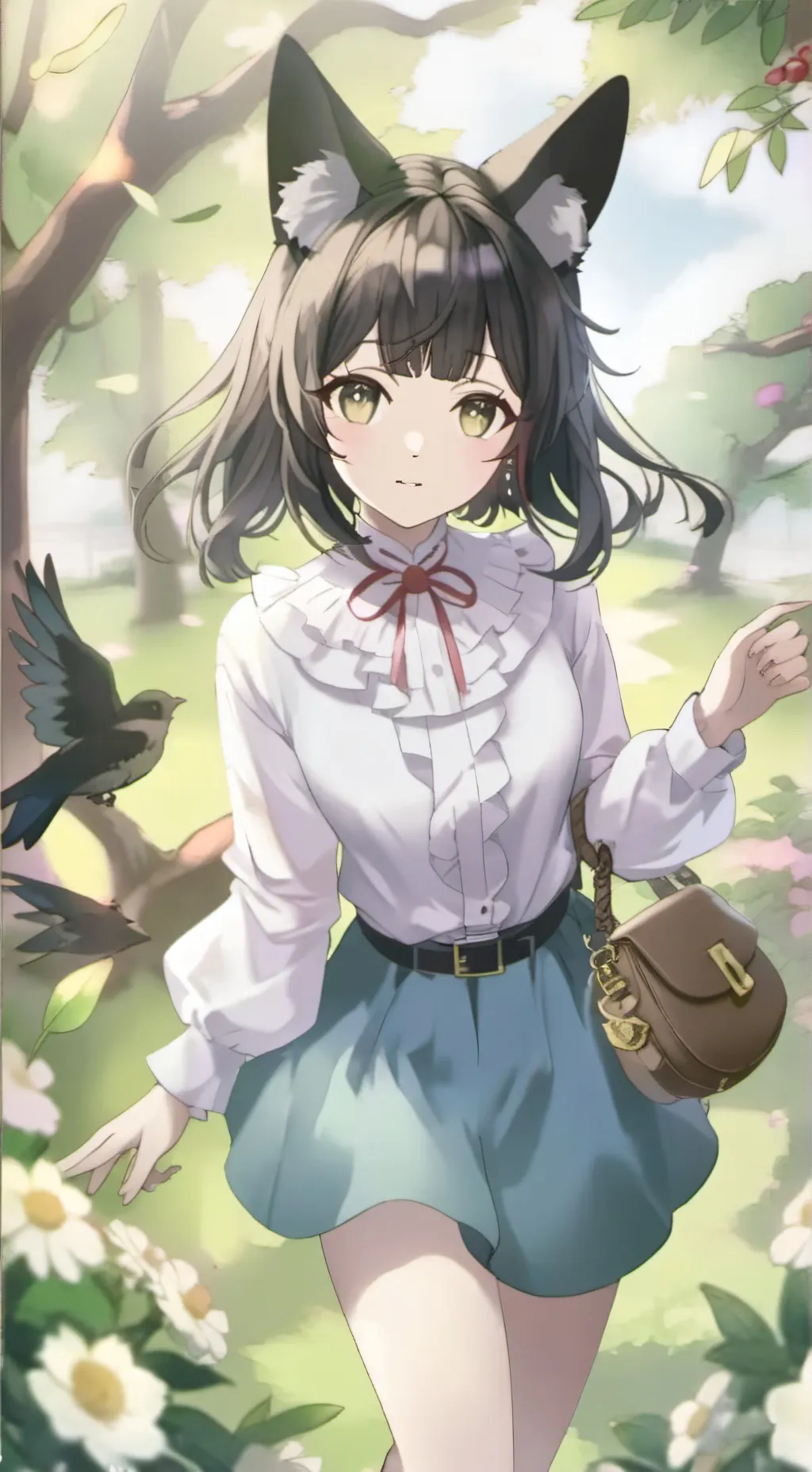 ai character: Mariah  background