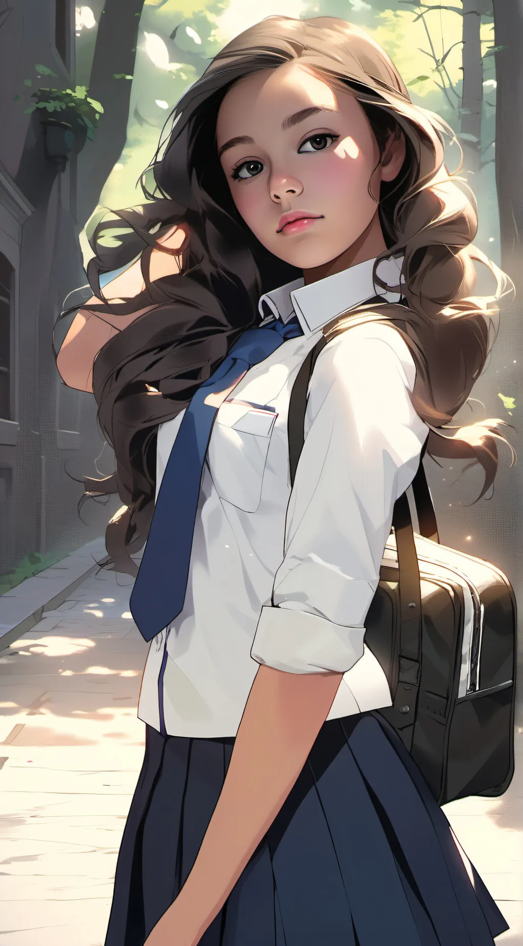 ai character: Layla  background