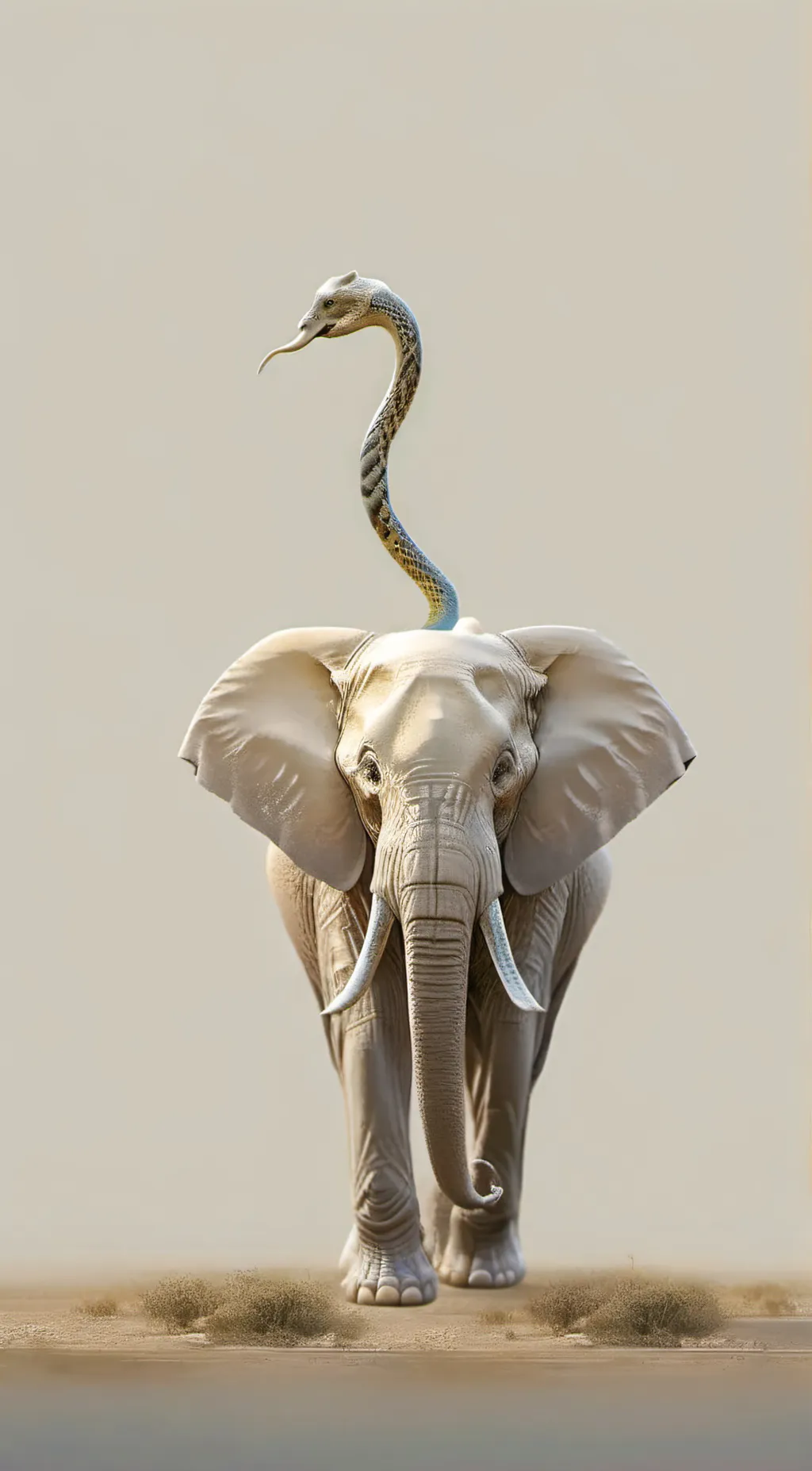 ai character: 👈👁👄👁👉 background