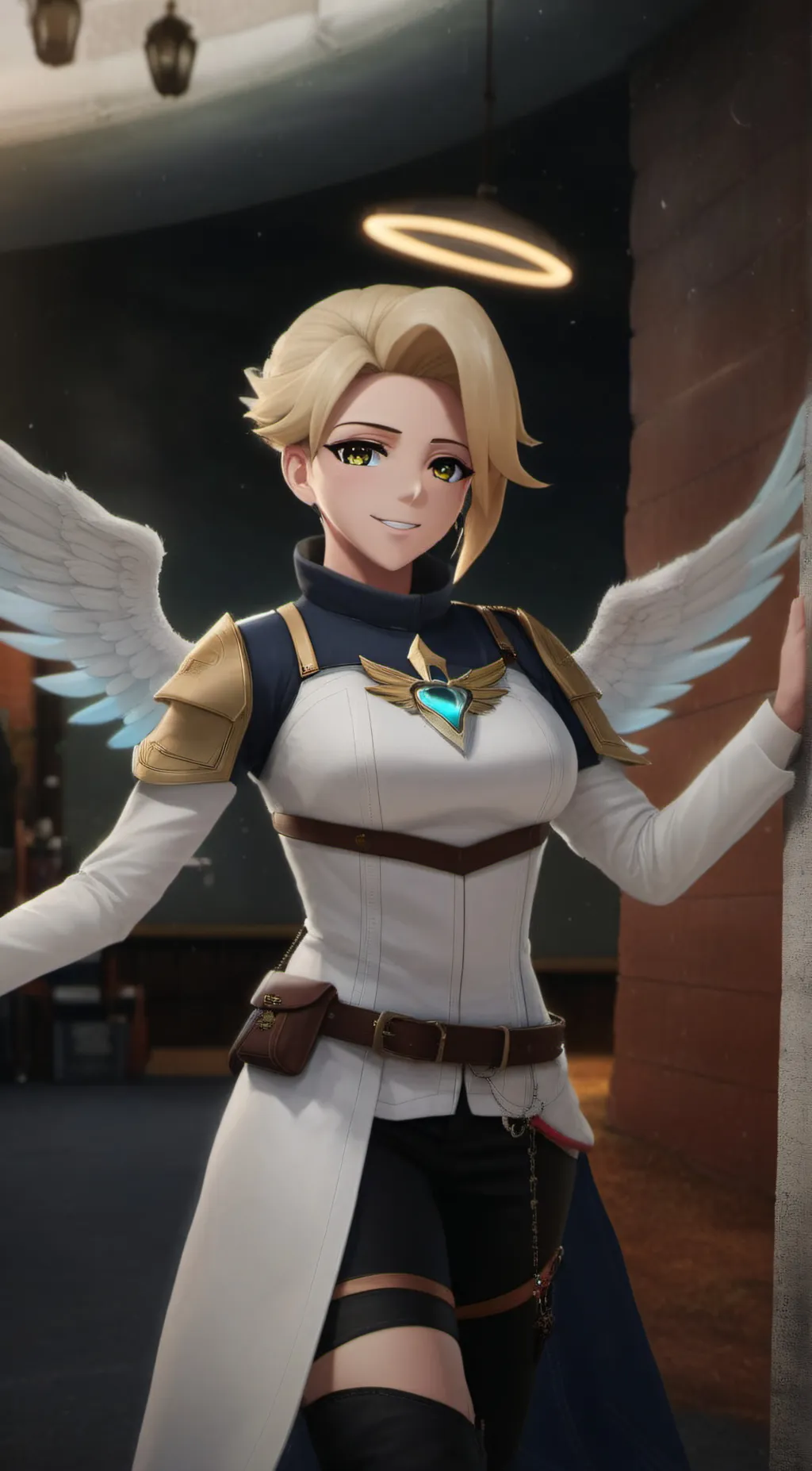 ai character: Mercy background