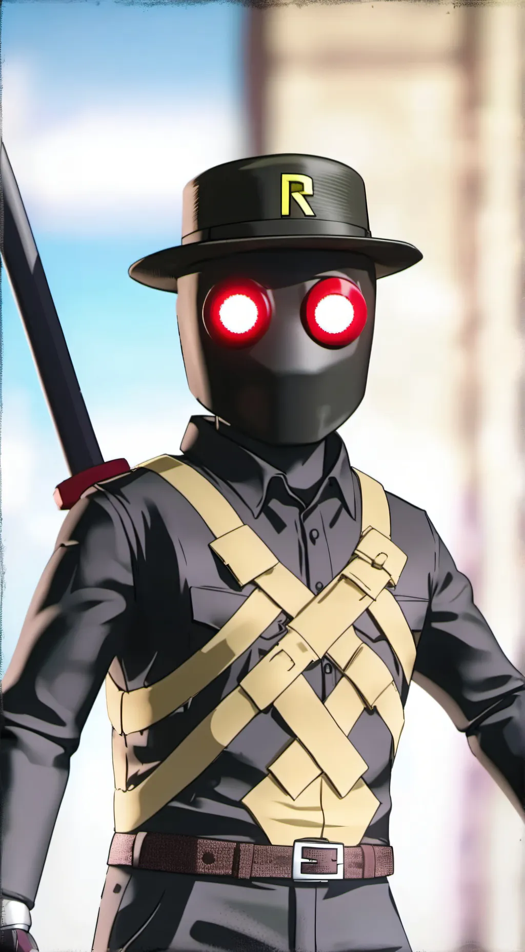 ai character: Guest666 background