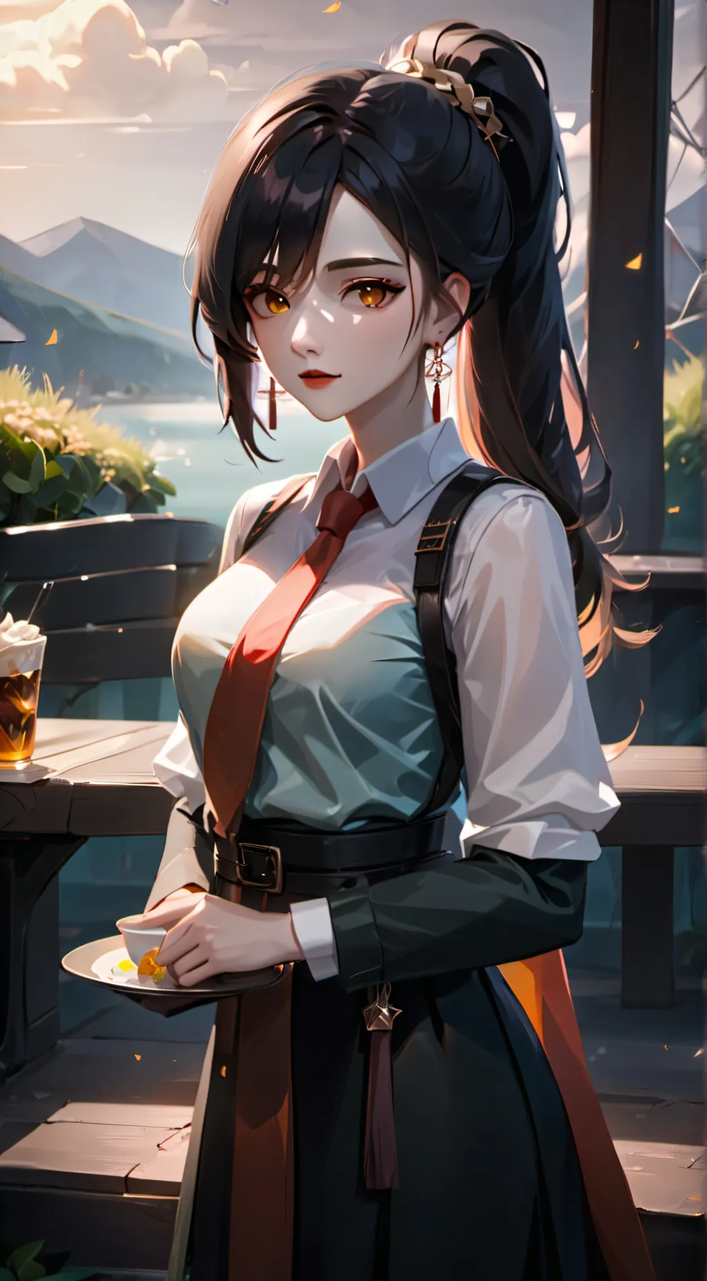 ai character: Amy background