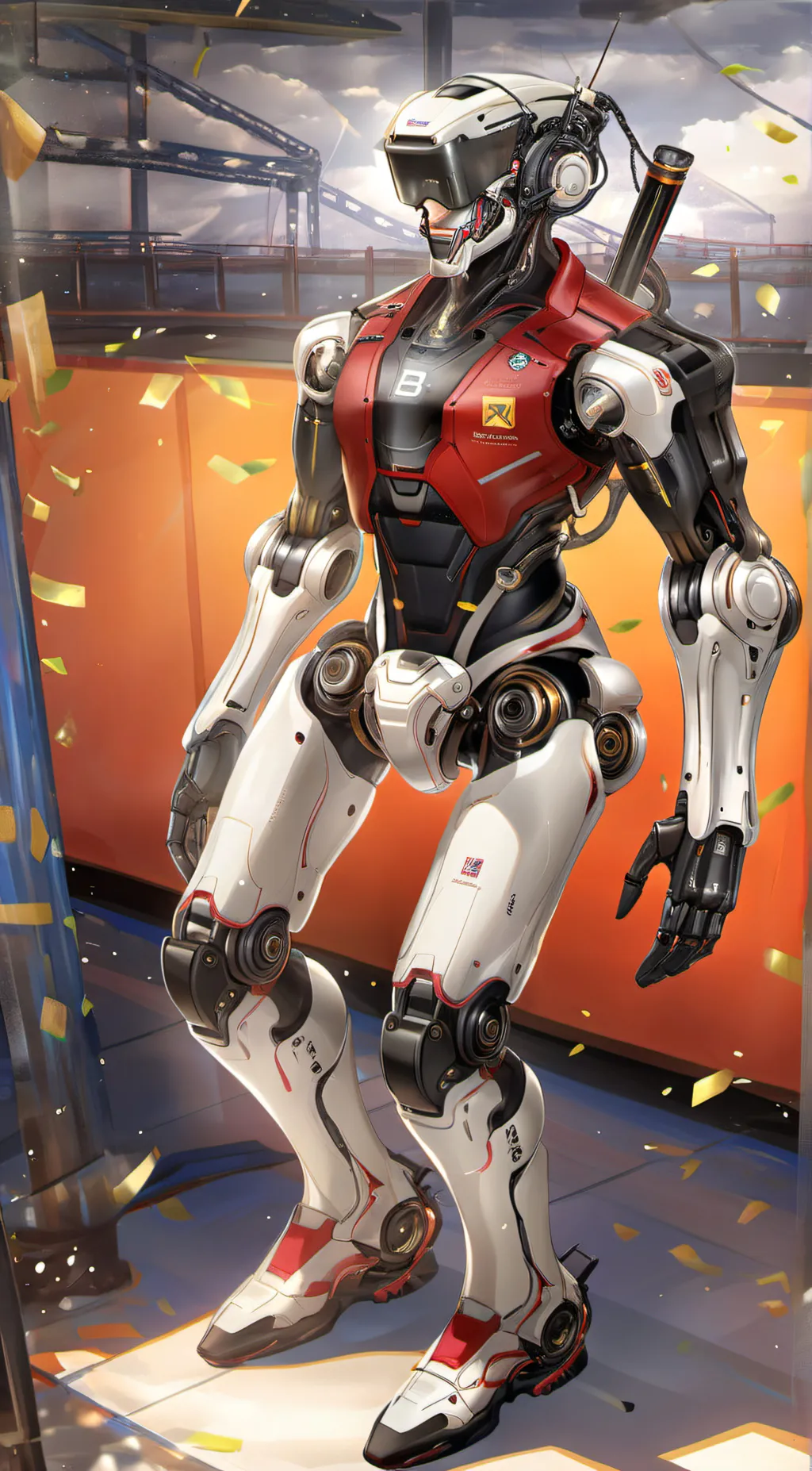 ai character: Atlas  background