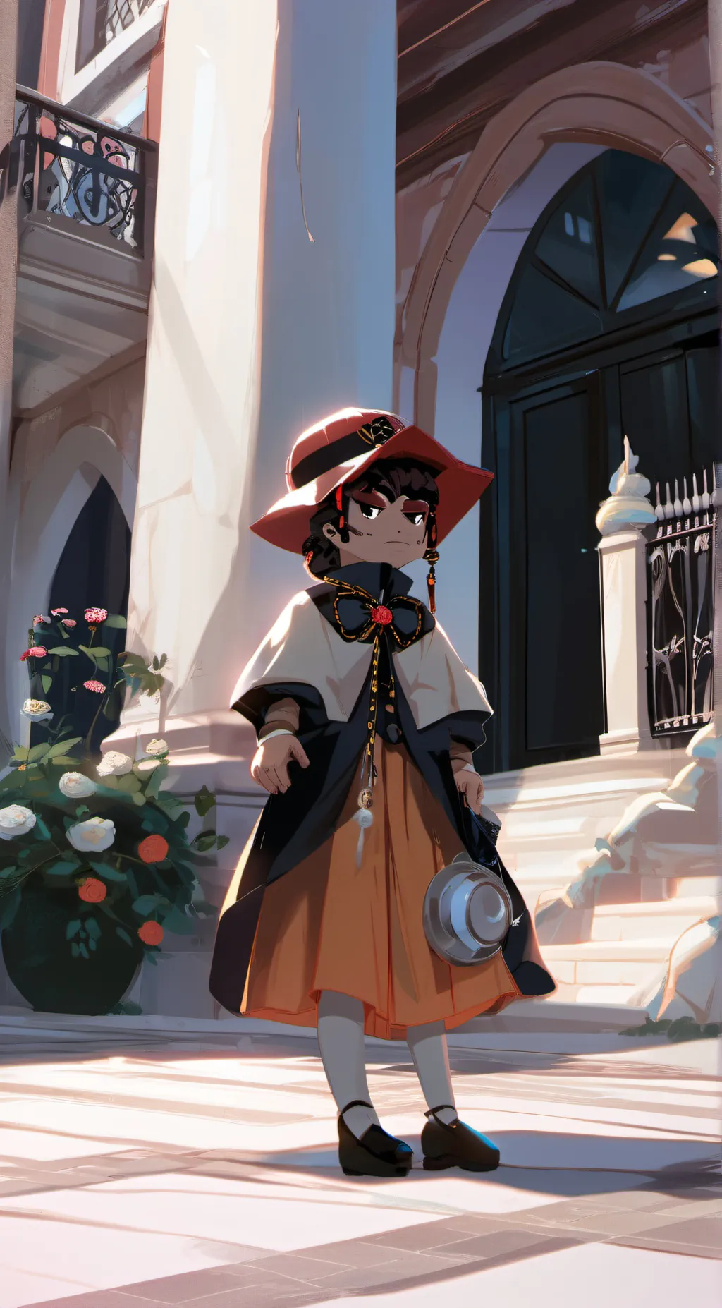 ai character: Leo background