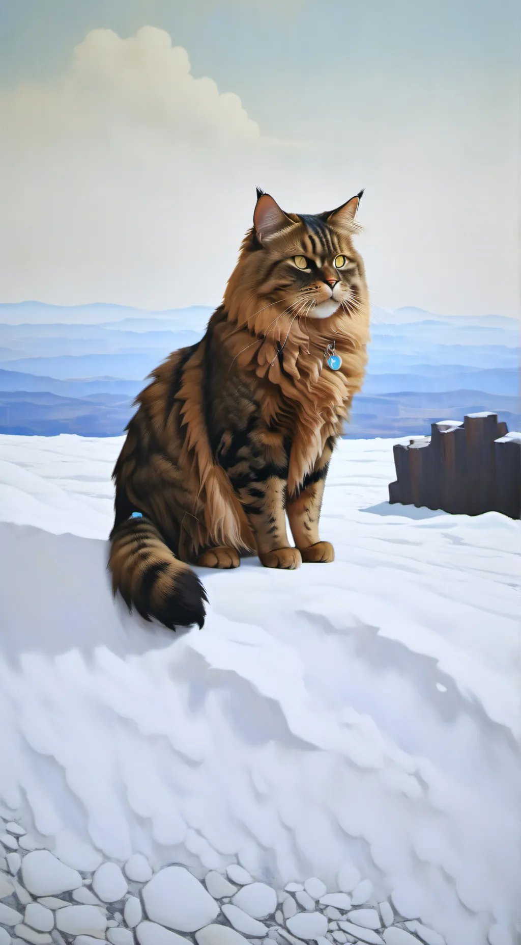 ai character: Mufasa background