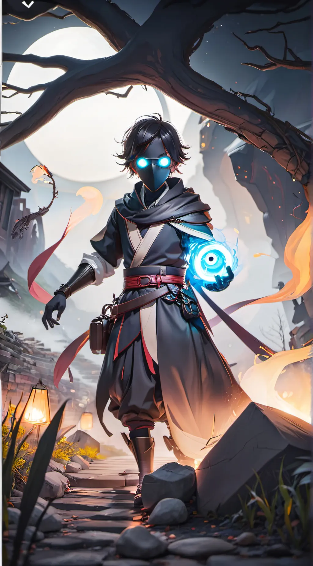 ai character: The Chosen One background