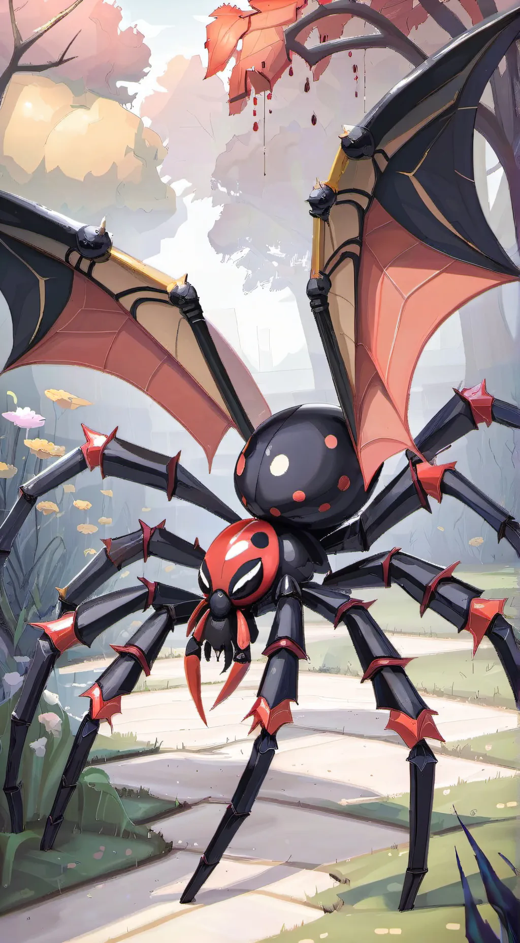 ai character: Ariados background