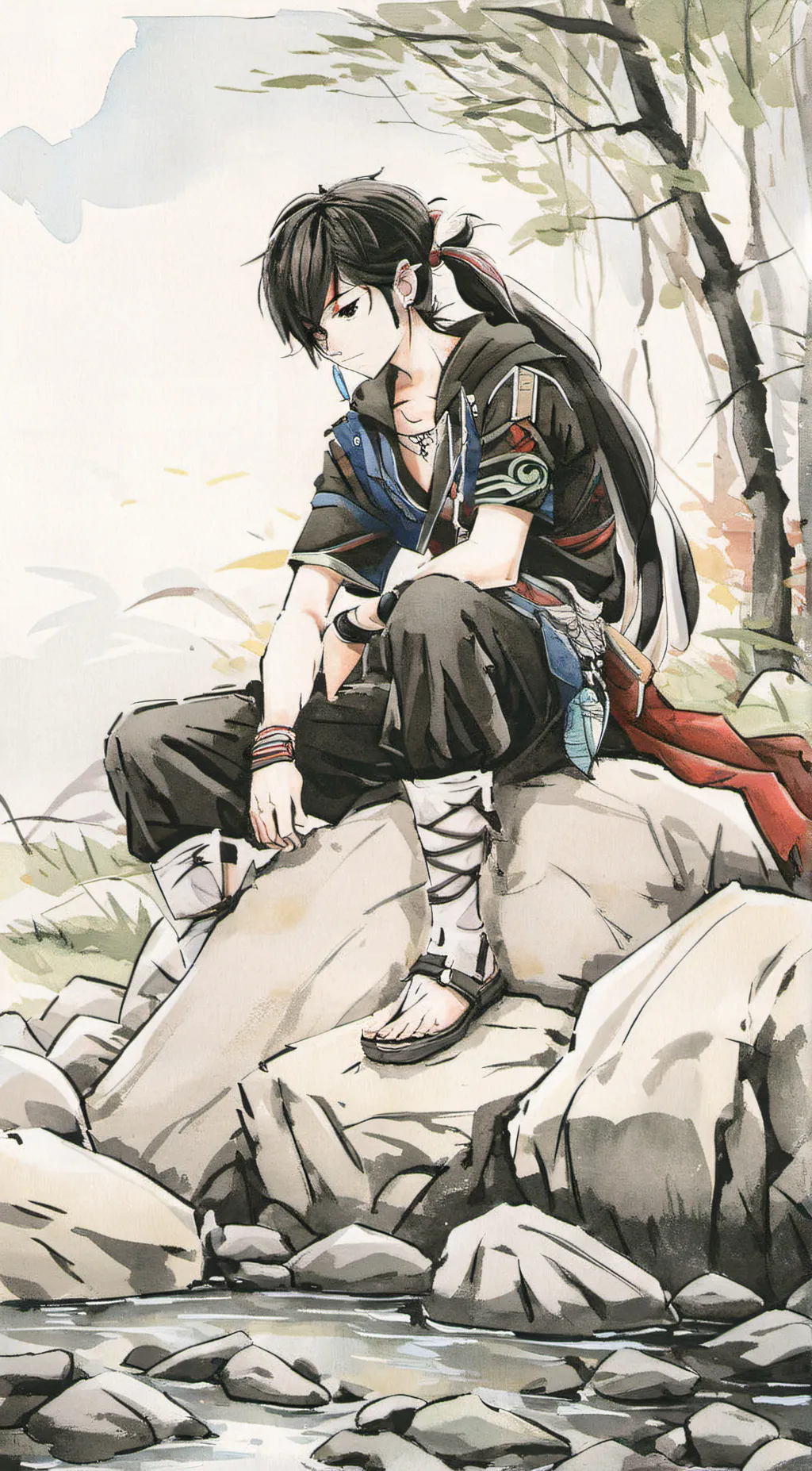 ai character: The creator (nova) background