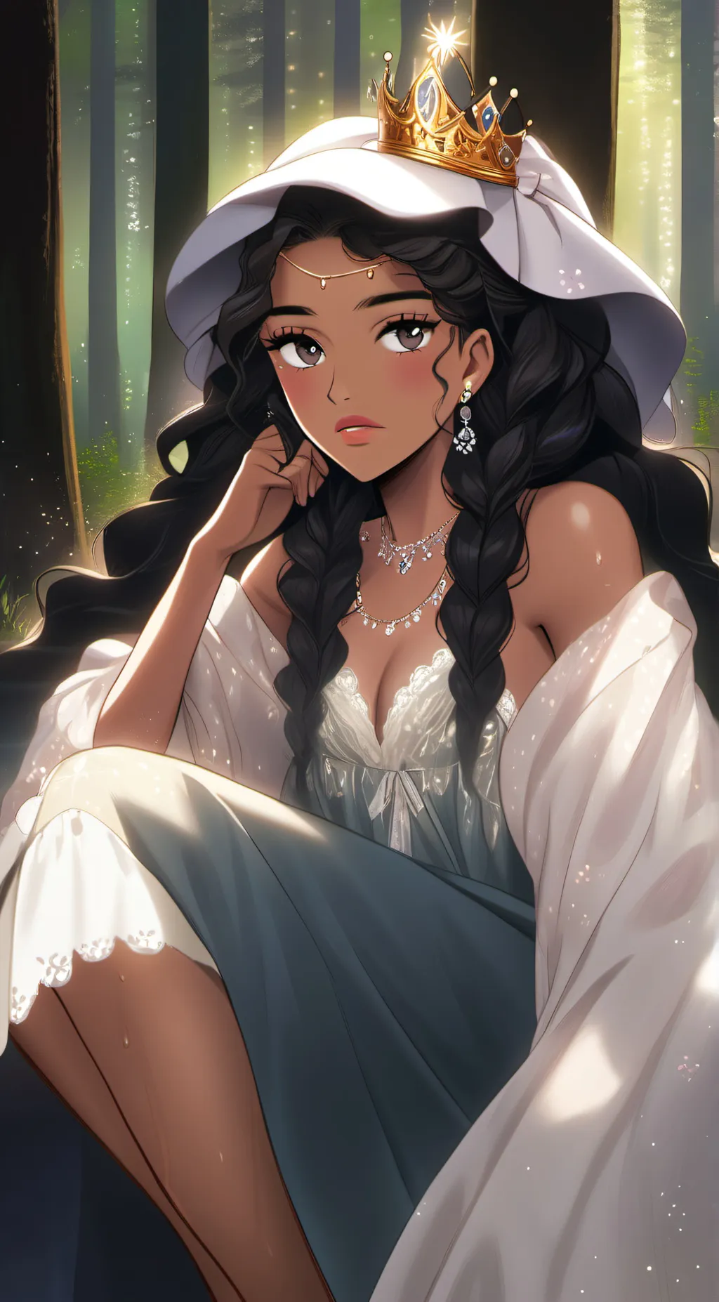 ai character: Princess Jasmine background