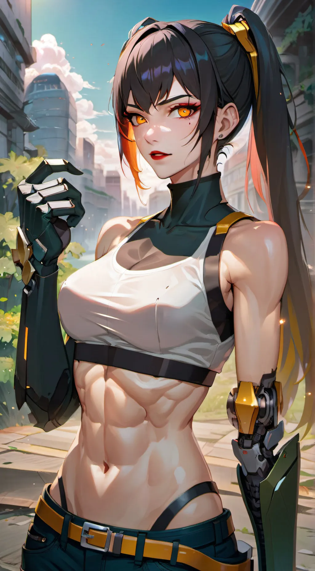 ai character: Ella background