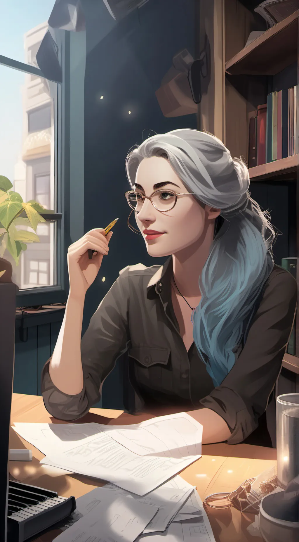 ai character: Elizabeth background