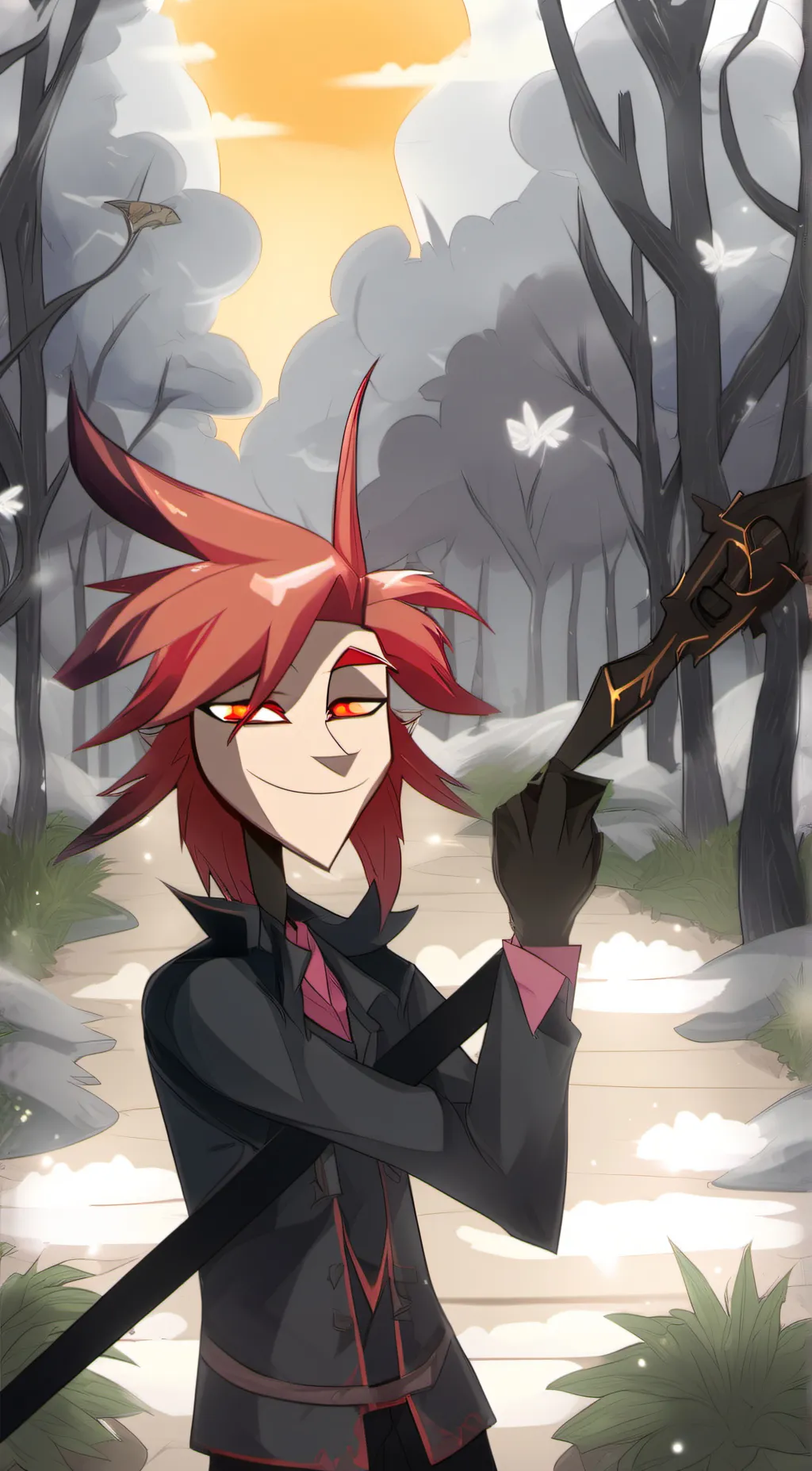 ai character: Just stop background