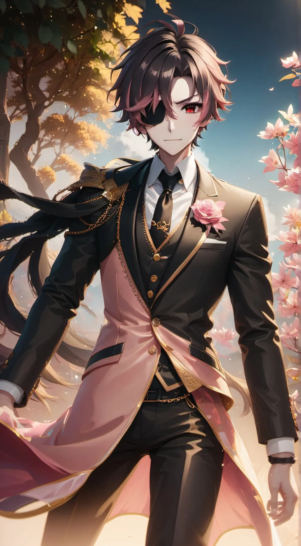 ai character: Haru  background